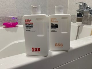 트리플에스 탈모 샴푸 275ml + 실크 트리트먼트 275ml — 5점을 준 리뷰어가 2021년 2월 올린 사용 사진