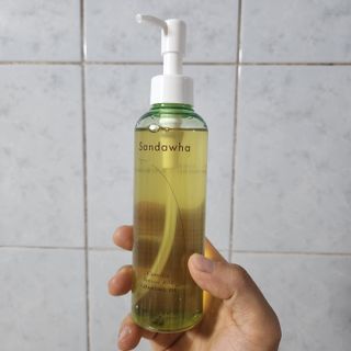 스킨큐어 산다화 순한 클렌징 동백 오일 200ml — 5점을 준 리뷰어가 2023년 5월 올린 사용 사진