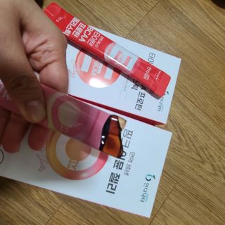 인디닥터 면역 생생 핑크 이뮨 젤리 + 타이탄 BCAA 프로틴 젤리스틱 — 5점을 준 리뷰어가 2022년 7월 올린 사용 사진