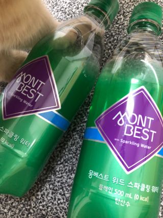 몽베스트 Montbest with Sparkling water Plain 20병 — 5점을 준 리뷰어가 2021년 11월 올린 사용 사진