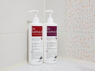 닥터라파알 레드 꽃향기 탈모샴푸 1,000ml + 트리트먼트 1,000ml — 5점을 준 리뷰어가 2021년 8월 올린 사용 사진