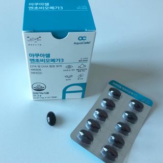 메디포스트 모비타 아쿠아셀 엔초비오메가3 60캡슐 — 5점을 준 리뷰어가 2022년 12월 올린 사용 사진