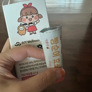 아이비웰니스 빵순이 효소 키위맛 7포 + 석류맛 7포 (총 14포, 2주분) — 4.5점을 준 리뷰어가 2022년 10월 올린 사용 사진