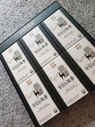 [몸엔용] 과일을 넣어 국산녹용을 맛있게 60ml x 30포 — 5점을 준 리뷰어가 2021년 6월 올린 사용 사진