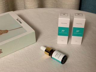 랑팡 EGF+FGF 10ppm 리포좀 앰플 원액 10ml — 4점을 준 리뷰어가 2021년 11월 올린 사용 사진
