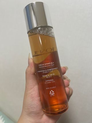 조슈아랩 인텐시브 리커버리 토너, 인텐시브 리커버리 크림 — 4.5점을 준 리뷰어가 2022년 7월 올린 사용 사진