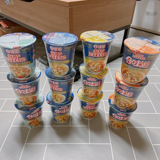 NISSIN 닛신 컵누들  4종 - 씨푸드오리지날, 씨푸드 스파이시, 씨푸드 커리, 씨푸드 XO소스 — 5점을 준 리뷰어가 2022년 11월 올린 사용 사진