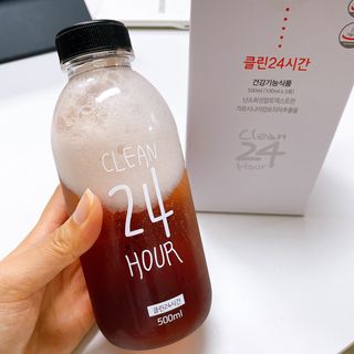 클린24시간 1BOX(5포) + 전용보틀(500ml) — 4점을 준 리뷰어가 2022년 8월 올린 사용 사진