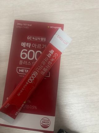 메타아르기닌 GC녹십자웰빙 메타 아르기닌 6000 플러스 오르니틴 — 5점을 준 리뷰어가 2022년 12월 올린 사용 사진