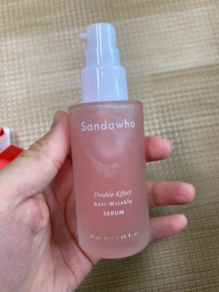 산다화 더블 이펙트 안티 링클 세럼 50ml — 5점을 준 리뷰어가 2022년 10월 올린 사용 사진