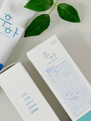 [심폐소생소] 무불소 임산부 천연 치약 — 5점을 준 리뷰어가 2021년 9월 올린 사용 사진