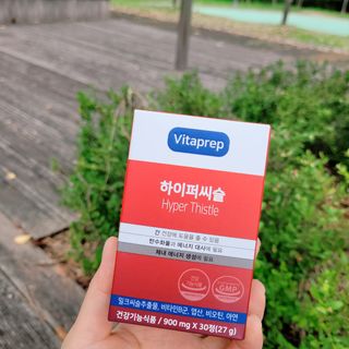 뉴트리션팩토리 비타프렙 하이퍼씨슬 밀크씨슬 900mg — 5점을 준 리뷰어가 2021년 10월 올린 사용 사진