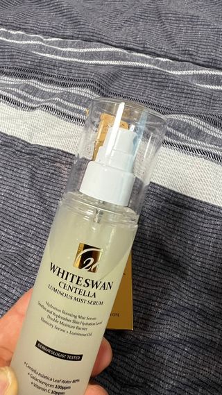 오투에니원 화이트스완 센텔라 루미너스 미스트 세럼 100ml — 5점을 준 리뷰어가 2023년 3월 올린 사용 사진