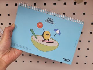 리훈 차일드라이크 워킹스마일 초등학생 스터디 플래너 — 5점을 준 리뷰어가 2021년 11월 올린 사용 사진