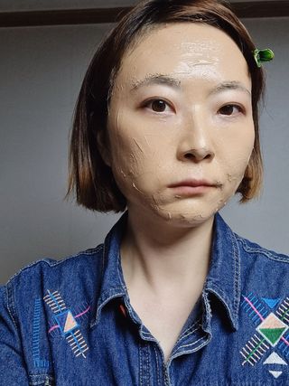 약손명가코스메틱 에오스보떼 뉴트리브 크림 마스크 3종 — 5점을 준 리뷰어가 2021년 11월 올린 사용 사진