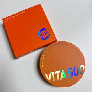 광동생활건강 MF[광동] 비타500✨주름개선·미백·SPF50+🌞퍼펙트쉴드 빅 선쿠션 본품 — 5점을 준 리뷰어가 2024년 5월 올린 사용 사진