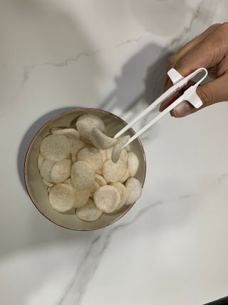 칩스틱 과자젓가락 게이밍젓가락 2ea / KC인증 식품용 — 5점을 준 리뷰어가 2021년 11월 올린 사용 사진