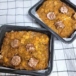 브라잇벨리 식물성 미트볼과 일본식카레의 만남, 플랜트볼 카레라이스 — 4점을 준 리뷰어가 2022년 9월 올린 사용 사진