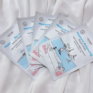 세뚜아(Cettua) [세뚜아] 모이스처 밸런싱 페이셜 마스크 Cettua Moisture Balancing Facial Mask 5매 — 5점을 준 리뷰어가 2023년 12월 올린 사용 사진