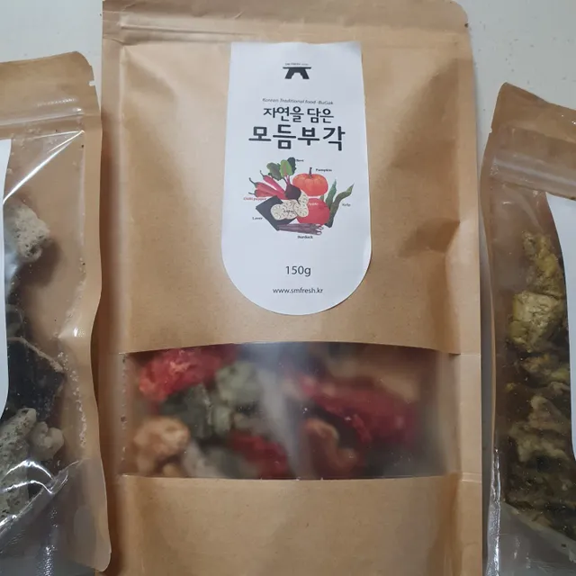 자연을담은모듬부각   150g 리뷰 사진
