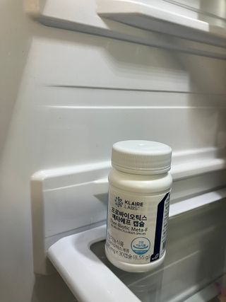 [Dr.PNT] 닥터피엔티 클레어랩스 프로바이오틱스 메타에프 [1개월분] — 5점을 준 리뷰어가 2022년 12월 올린 사용 사진