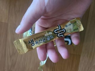 서울약사신협_프로바이오생유산균골드_2.5x120포 — 5점을 준 리뷰어가 2021년 7월 올린 사용 사진