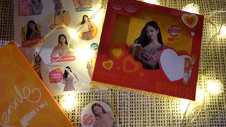 광동생활건강 [제니에디션] 비타500데일리스틱 gift set 60포+제니굿즈 3종+쇼핑백 — 4.5점을 준 리뷰어가 2021년 11월 올린 사용 사진