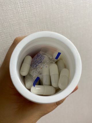 프리마인 성큼다가온 봄, 이너뷰티를 챙겨야 피부도 화사하게, 컨디션도 활기차게. 흡수율을 높인 고효율 비타민. — 4.5점을 준 리뷰어가 2023년 4월 올린 사용 사진