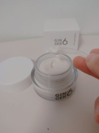 GINGER6 에너자이징 펩티 크림 — 5점을 준 리뷰어가 2021년 11월 올린 사용 사진