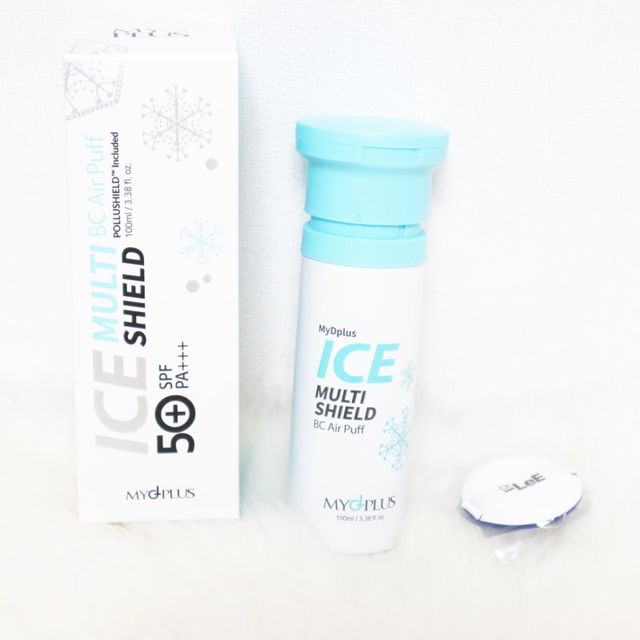 마이디플러스 아이스멀티쉴드 BC Air Puff 리뷰 사진