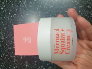 머메이드 스쿠알란 크림 — 5점을 준 리뷰어가 2021년 6월 올린 사용 사진