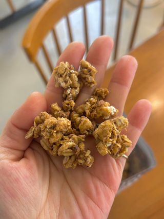 맛있게 먹어도 당 1g 대, 오!그래놀라 저당 통보리 — 5점을 준 리뷰어가 2025년 1월 올린 사용 사진
