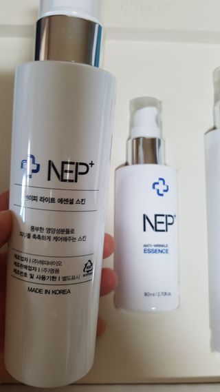 SOONWITH 순위드 NEP+ 스킨케어 3종 세트 — 5점을 준 리뷰어가 2021년 4월 올린 사용 사진