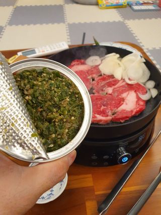 셰프애찬 수제 청양 맵짤이 400g — 5점을 준 리뷰어가 2022년 9월 올린 사용 사진