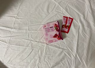 헬스업_쁘띠쁘띠석류콜라겐젤리_20g x 14포 — 4.5점을 준 리뷰어가 2021년 2월 올린 사용 사진