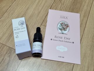 라라로즈데이 시즌2 천연 아로마오일 Y존 케어 속옷향수 이너퍼퓸 5ml  여성의 자존감을 UP시키자 — 5점을 준 리뷰어가 2021년 9월 올린 사용 사진