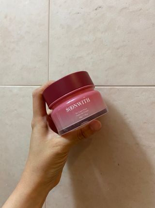 SOONWITH 바이오 수퍼 아쿠아 하이드로 젤 크림 — 5점을 준 리뷰어가 2021년 5월 올린 사용 사진