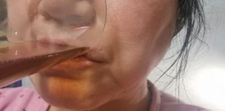 참유원 특허제조 활력 여주진액 여주즙 50포 — 5점을 준 리뷰어가 2022년 1월 올린 사용 사진