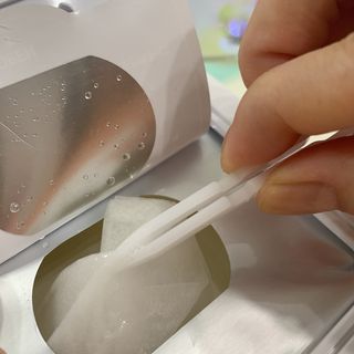 바노바기 코스메틱 바노바기 밀크씨슬 리페어 시카 폼 클렌저 플러스 120ml + 퀵 마스크 플러스 30매 — 4점을 준 리뷰어가 2023년 8월 올린 사용 사진