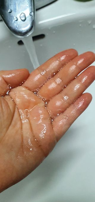 아미니 플라워 테라피 바디워시  5종키트 — 4.5점을 준 리뷰어가 2021년 1월 올린 사용 사진