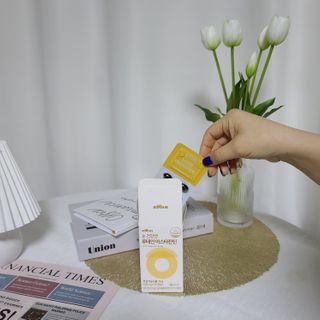 소버스 눈건강엔 루테인 아스타잔틴 — 4.5점을 준 리뷰어가 2021년 2월 올린 사용 사진