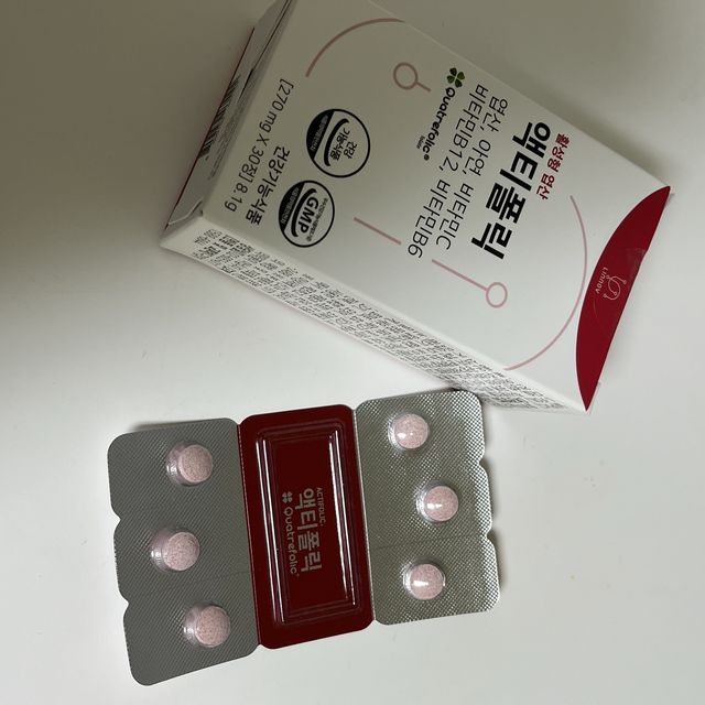 [리노브] 4세대 활성엽산 액티폴릭 270mg x 30정 리뷰 사진