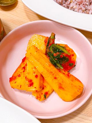 셰프애찬 알타리김치 총각김치 1kg — 5점을 준 리뷰어가 2022년 10월 올린 사용 사진