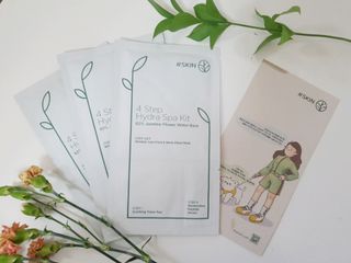 태그스킨 4스텝 주름개선 피부미백 영양 마스크팩 3개 세트(최신버전) — 5점을 준 리뷰어가 2022년 3월 올린 사용 사진