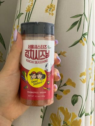 [서울시스터즈] 김치시즈닝 국내 최초 뿌려먹는 김치파우더 100g 1개+ 신제품 김치스낵 90g 2개 — 5점을 준 리뷰어가 2021년 8월 올린 사용 사진