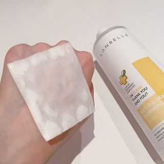 랑벨 내츄럴 딥 클렌징 워터 500ml — 3점을 준 리뷰어가 2022년 6월 올린 사용 사진