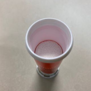 [슬림드랍 석류맛] 건기식 다이어트 보조제 겸 비타민 — 5점을 준 리뷰어가 2022년 2월 올린 사용 사진