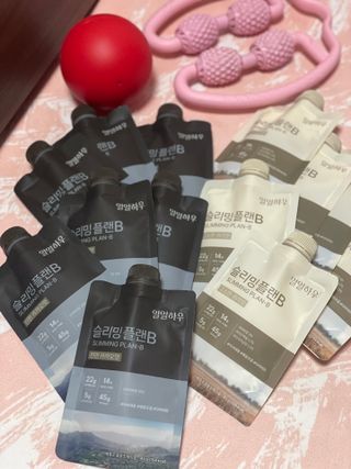 일일하우 슬리밍 플랜B 고소한 귀리맛, 진한 카카오맛 (체중조절식) — 4.5점을 준 리뷰어가 2023년 6월 올린 사용 사진