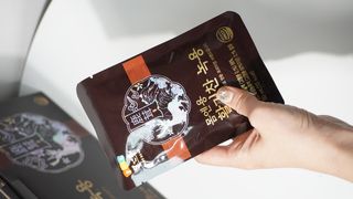 [몸엔용] 몸엔용 판매 1위 녹용 가성비 갑, 활기찬녹용 30포 — 4.5점을 준 리뷰어가 2021년 10월 올린 사용 사진