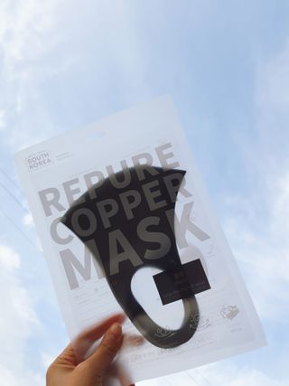 [에이블밤부] 리퓨어 쿠퍼 마스크 10color — 5점을 준 리뷰어가 2021년 3월 올린 사용 사진